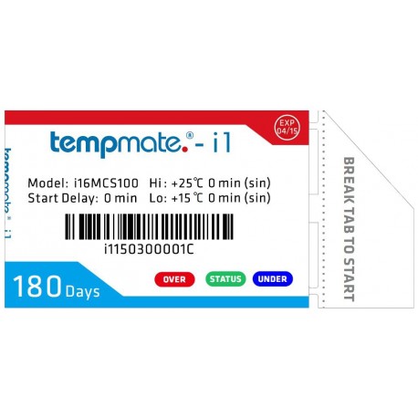 Tempmate -i1 indicateur de température électronique