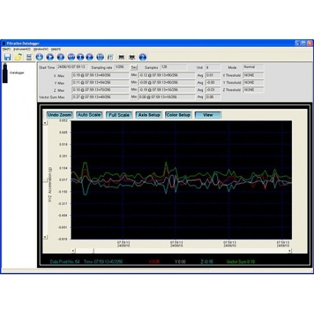 PCEVD3 enregistreur de vibration et choc