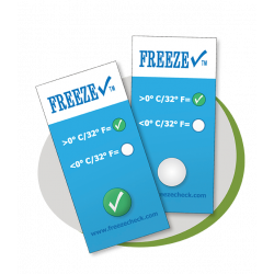 Freezecheck indicateur de gel congélation