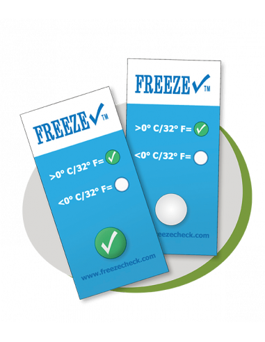 Freezecheck indicateur de gel congélation