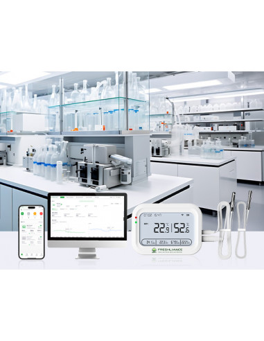 COEUS Wifi/4G - Thermomètre Enregistreur de...
