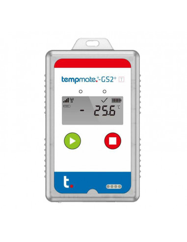 Tempmate GS2+ TH Enregistreur de température et humidité connecté