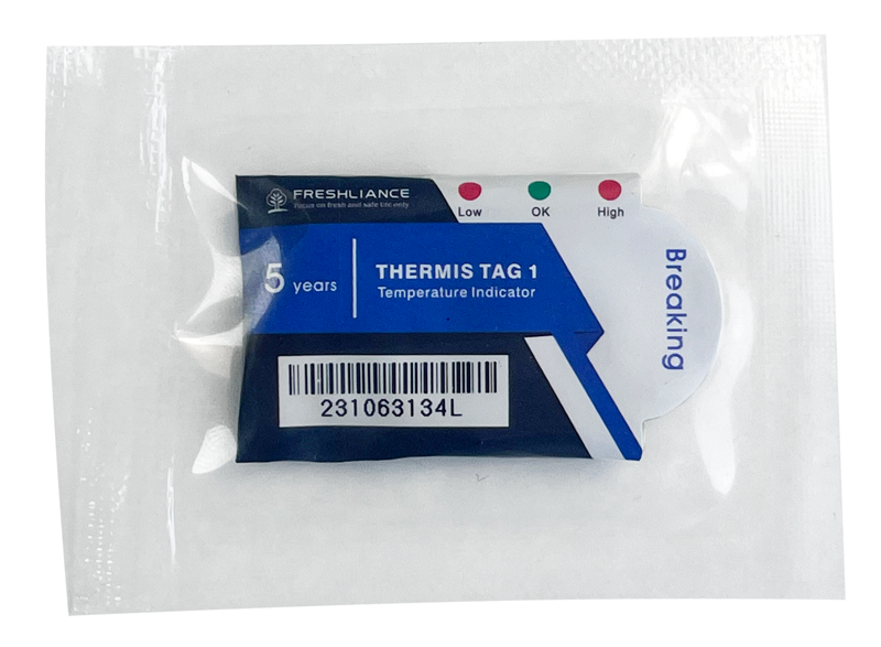 Thermis Tag 1 indicateur temp&eacute;rature usage unique