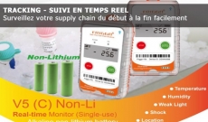 Frigga V5 enregistreur de température connecté usage unique
